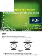 Comparison of 2 Masses