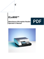 Manual Biotek ELx800 Lector ELISA