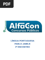 Alfacon Jose Comecando Do Zero Lingua Portuguesa Do Zero Pablo Jamilk 2o Enc