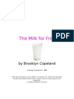 Brooklyn Copeland's "The Milk For Free"