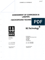 Assesment of Corrosion Dnv Bg 1998