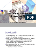 Gestion de Riesgos en Proyectos 2014 (1)
