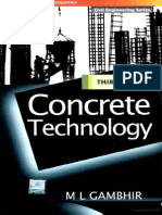 Concrete Technology by Gambhir