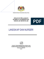 Sukatan Pelajaran Landskap Dan Nurseri