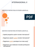 Sistem Moneter Internasional
