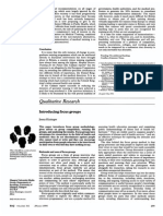 Kitzinger - 1995 - Qualitative Research Introducing Focus Groups