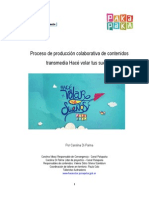 Proyecto de Producción Colaborativa Transmedia Hacé Volar Tus Sueños Canal Pakapaka 2