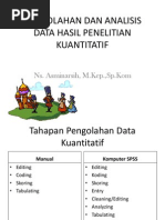 Download PENGOLAHAN DAN ANALISIS DATA HASIL PENELITIANppt by Asrudhin Asrun SN232324166 doc pdf