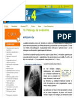 16.- Patologia Del Mediastino