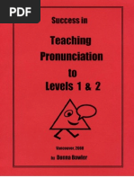 Download Success in Teaching Pronunciation to Levels 1  2 by successintesl  SN23232882 doc pdf