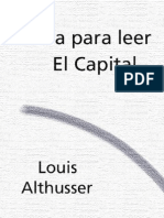 Althusser, Louis - Guía para leer el Capital