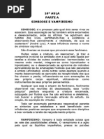 16 Aula Ed Mediunica II Simbiose Vampirismo