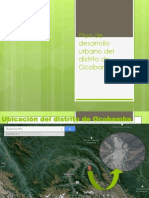 Plan de Desarrollo Urbano Del Distrito de Ocobamba