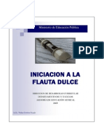 Iniciacion a La Flauta Dulce