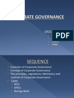 Corporate Governance: Group Members