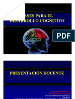 Planificación Bases para El Desarrollo Cognitivo