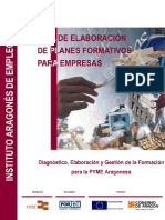 Elaboracion de Planes Formativos en La Empresa Detallado y Bueno PDF