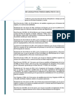 Anb Abogados Novedades Legislativas Marzo, Abril y Mayo 2014