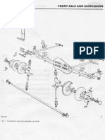 Front Axle and Suspension