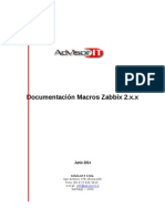 Documentación Macros Zabbix 22x