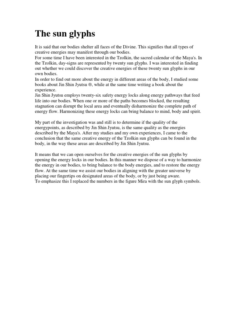 Sunglyphs | PDF