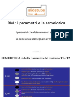 RM I Parametri e La Semeiotica