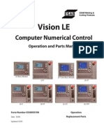 Vision LF CNC Operacion y Manual Partes