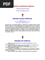 Orações à Sagrada Família