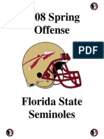 2008 Florida St. Spring Offense - Jimbo Fisher