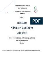 Flyer Seminario Género en El Municipio VF - 01 0714 PDF