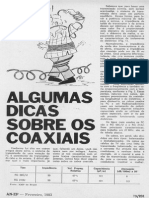 Algumas Dicas Sobre Coaxiais