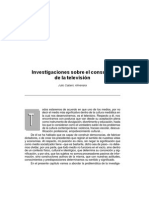 Investigaciones Sobre El Consumo de La Televisión: L O M T