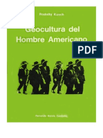 Kusch Rodolfo Geocultura Del Hombre Americano [1976]