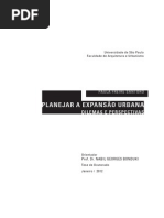 Planejar a Expansão Urbana Dilemas e Perpectivas. Paula Freire Santoro, Tese.