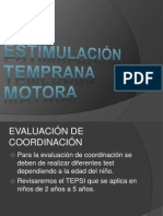 Estimulación Temprana Motora Niños de 2-5 Años