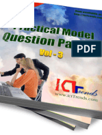 Practical Question Paper For Computer Operator Examination - Vol 3