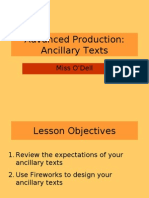 Advanced Production Ancillary Texts