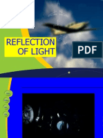 reflection of light-