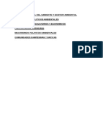 Politica Nacional Del Ambiente y Gestion Ambiental