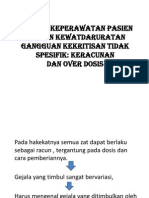 Kegawatdaruratan Keracunan Dan Overdosis Obat