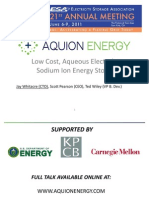 Aquion Energy presentation