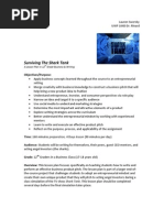 Download Surviving the Shark Tank a Lesson Plan by laurenswersky1 SN232404751 doc pdf