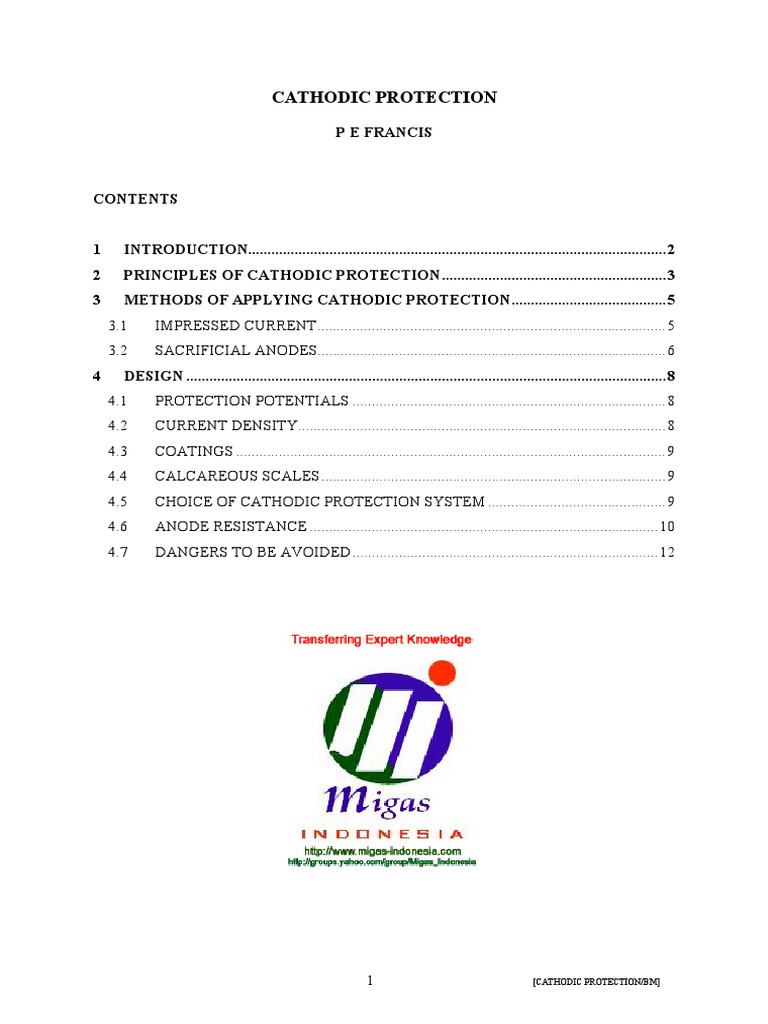 Cathodic Protection in Practise | PDF | Anode | Corrosion