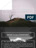 Alliteration & Assonance