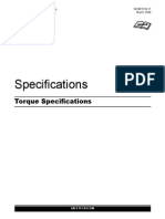 Torque Specification SENR3130