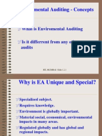 Environmental Auditing - Concepts: What Is Enviromental Auditing Is It Differrent From Any Other