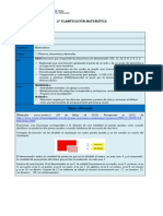 2º PLANIFICACIÓN MATEMÁTICA.