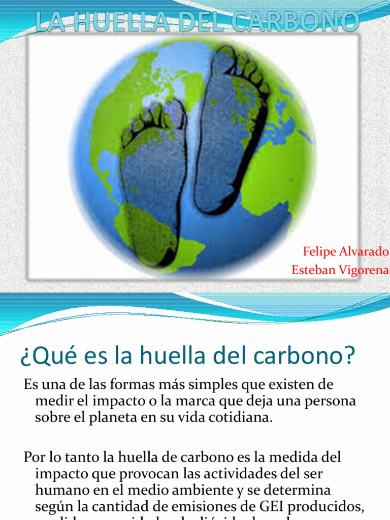Huella de Carbono: Impacto y Reducción | PDF | Huella de carbono ...