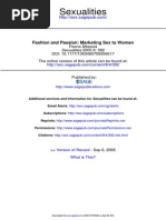 Download Fashion and Passion Marketing Sex to Women by Alexis Musca SN232414974 doc pdf