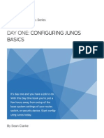 Configuring Junos Basics
